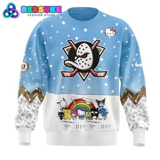 Anaheim Ducks x Hello Kitty Sweatshirt 2025