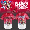 Cleveland Guardians Bluey and Bingo Baseball Jersey