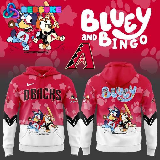 Arizona Diamondbacks Bluey and Bingo Hoodie Set