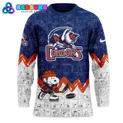 Bakersfield Condors 75th Anniversary of Peanuts Hockey Jersey