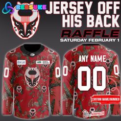 Birmingham Bulls Jersey Off His Back Raffle Hockey Jersey