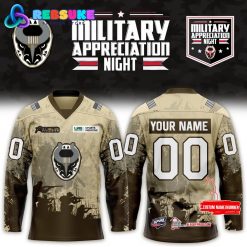 Birmingham Bulls Military Night Hockey Jersey 2025