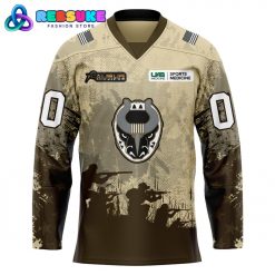 Birmingham Bulls Military Night Hockey Jersey 2025