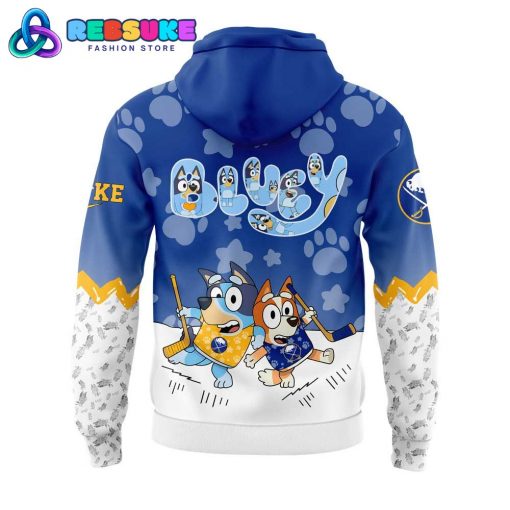 Buffalo Sabres Bluey and Bingo Hoodie Set