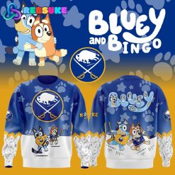 Buffalo Sabres Bluey and Bingo Sweatshirt