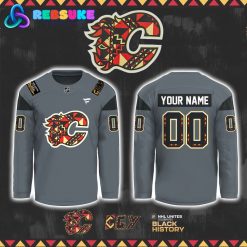 Calgary Flames Black History Month Hockey Jersey