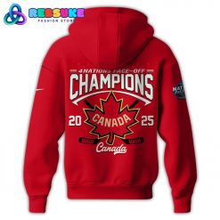 Canada Fanatics Steel 2025 4 Nations Face-Off Champions Hoodie Set