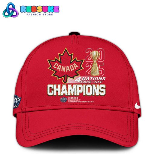 Canada Fanatics Steel 2025 4 Nations Face-Off Champions Hoodie Set