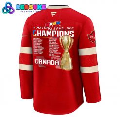 Canada Hockey 4 Nations FaceOff Champions Hockey Jersey