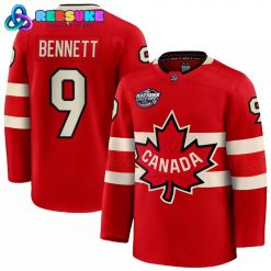 Canada Hockey 4 Nations Face-Off Sam Bennett #9 Hockey Jersey