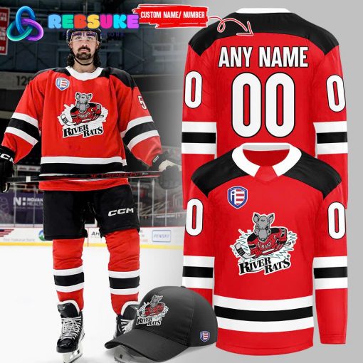 Charlotte Checkers x River Rats 2025 Jersey