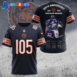 Chicago Bears NFL 105th Anniversary Hoodie 2025