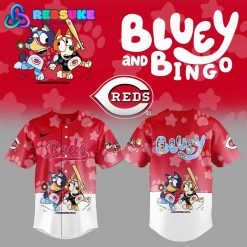 Cincinnati Reds Bluey and Bingo Baseball Jersey