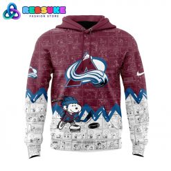 Colorado Avalanche Anniversary of Peanuts Hoodie Set