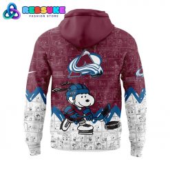 Colorado Avalanche Anniversary of Peanuts Hoodie Set