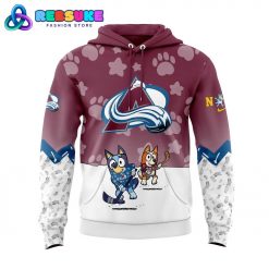 Colorado Avalanche Bluey and Bingo Hoodie Set