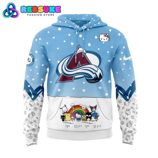 Colorado Avalanche x Hello Kitty Hoodie Set 2025