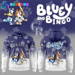 Colorado Rockies Bluey and Bingo Hoodie Set