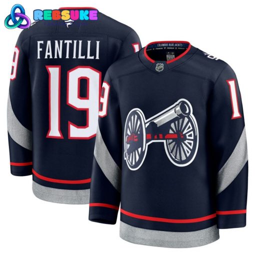 Columbus Blue Jackets 2025 Stadium Series Adam Fantilli #19 Jersey