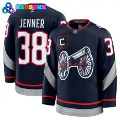 Columbus Blue Jackets 2025 Stadium Series Boone Jenner #38 Jersey