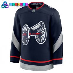 Columbus Blue Jackets 2025 Stadium Series Kent Johnson 91 Jersey