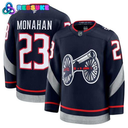 Columbus Blue Jackets 2025 Stadium Series Monahan #23 Jersey