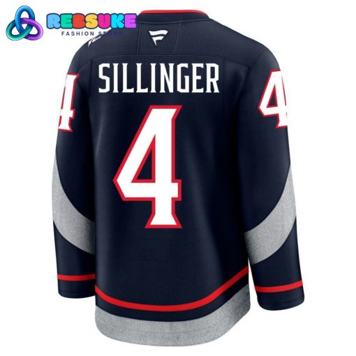 Columbus Blue Jackets 2025 Stadium Series Sillinger #4 Jersey