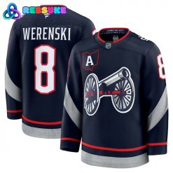 Columbus Blue Jackets 2025 Stadium Series Zach Werenski #8 Jersey