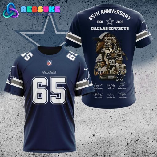 Dallas Cowboys NFL 65th Anniversary Hoodie 2025