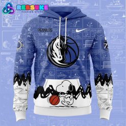 Dallas Mavericks NBA 75th Anniversary of Peanuts Hoodie Set