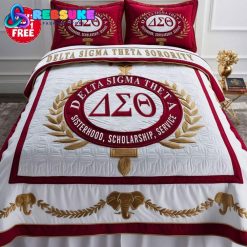 Delta Sigma Theta Limited Edition Bedding Set