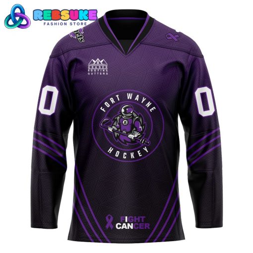 Fort Wayne Komets Fight Cancer Jersey 2025