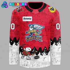 Grand Rapids Griffins 75th Anniversary of Peanuts Hockey Jersey