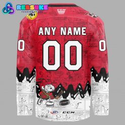 Grand Rapids Griffins 75th Anniversary of Peanuts Hockey Jersey