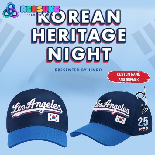 LA Dodgers X Korean Heritage Night 2025 Cap