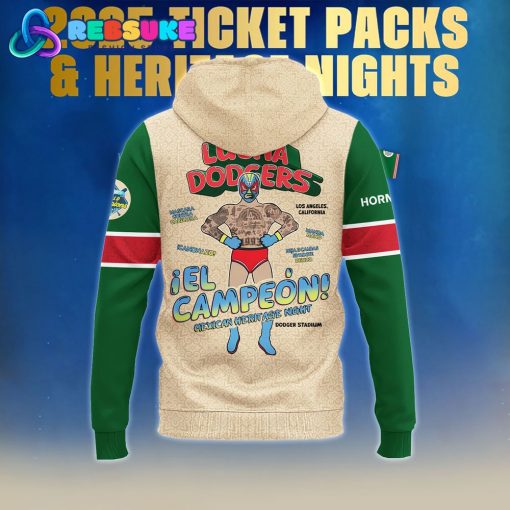 LA Dodgers X Mexican Heritage Hoodie Night 2025