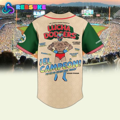 LA Dodgers X Mexican Heritage Jersey Night 2025