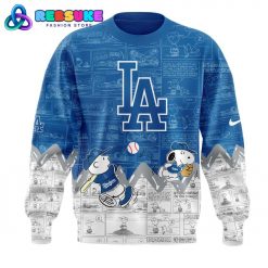 Los Angeles Dodgers 75th Anniversary of Peanuts Sweatshirt