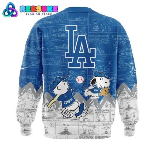 Los Angeles Dodgers 75th Anniversary of Peanuts Sweatshirt