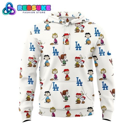 Los Angeles Dodgers Peanuts 75th Anniversary Hoodie, Cap