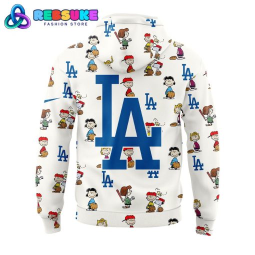 Los Angeles Dodgers Peanuts 75th Anniversary Hoodie, Cap