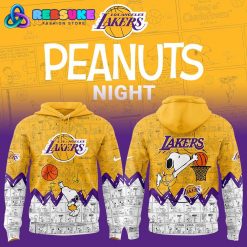 Los Angeles Lakers 75th Anniversary of Peanuts Hoodie Set