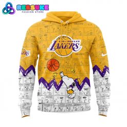 Los Angeles Lakers 75th Anniversary of Peanuts Hoodie Set