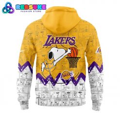 Los Angeles Lakers 75th Anniversary of Peanuts Hoodie Set