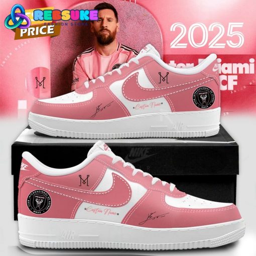 Messi Inter Miami 2025 Home Nike Air Force 1