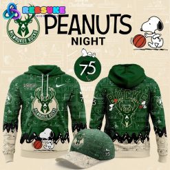 Milwaukee Bucks NBA 75th Anniversary of Peanuts Hoodie Set