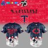 Minnesota Twins Bluey and Bingo Baseball Jersey