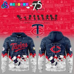 Minnesota Twins 75th Anniversary of Peanuts Hoodie Set