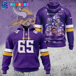 Minnesota Vikings NFL 65th Anniversary Hoodie 2025