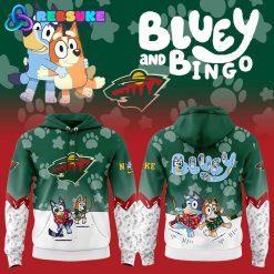 Minnesota Wild Bluey and Bingo Hoodie Set